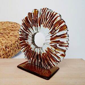 "Amber Ring" El Yapımı Sanat Objesi