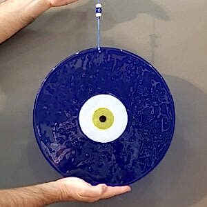 Büyük Nazar Boncuğu, Duvar Süsü (30cm çap)