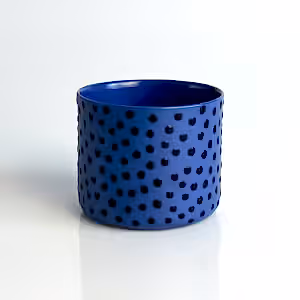 "Dots"Blue on Blue Midi