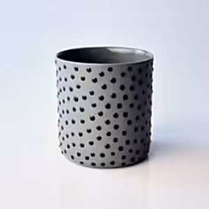 "Dots"Black on Black Maxi